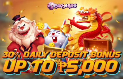 30% Daily Deposit Bonus Up To ₱5,000